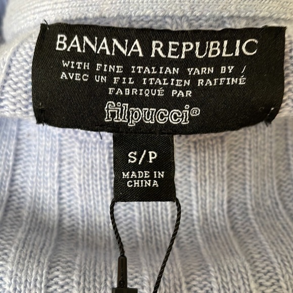 NWT Banana Republic with Italian yarn by Filpucci Size S - Picture 5 of 6